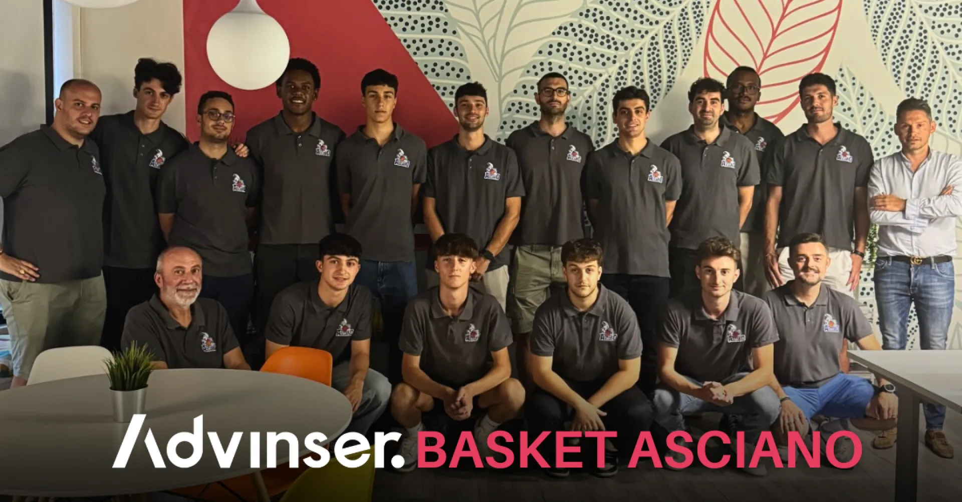 Advinser Basket Asciano: vi presentiamo la nuova squadra per la stagione 2025-2026