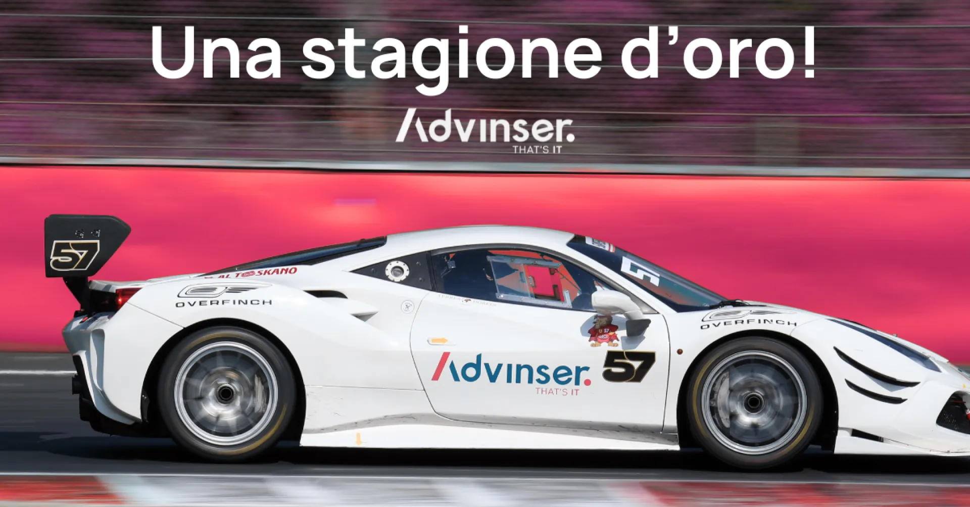 Una stagione d'oro per Simone Conti con Advinser al suo fianco