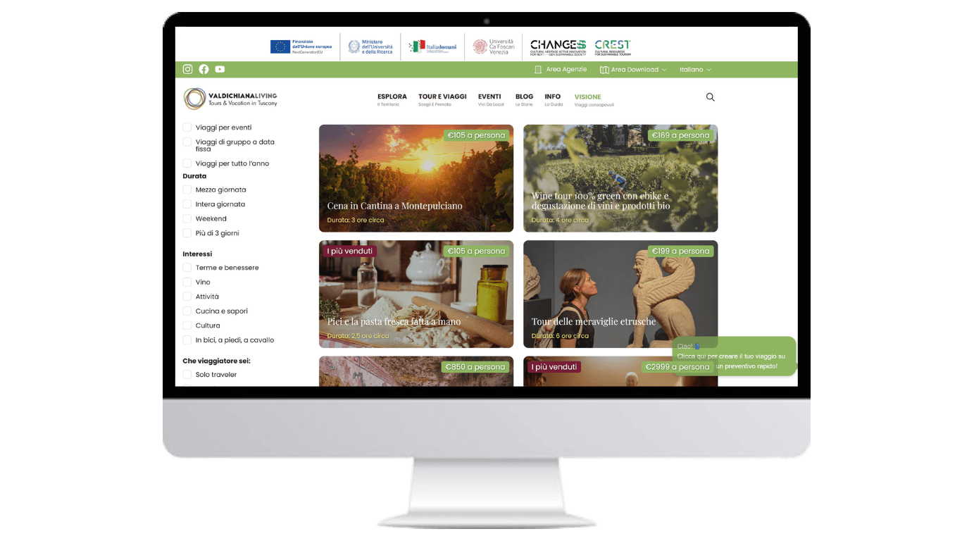  Travel experience platform