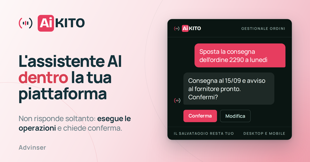 #Ai#KITO: the AI assistant working inside your platform